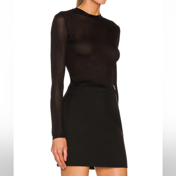 SAINT LAURENT Long Sleeve Top - Picture 1 of 9